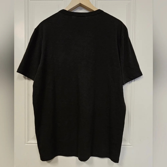 Theory Essential black Tee in Cosmos Slub 100% Cotton size XL - Picture 6 of 10